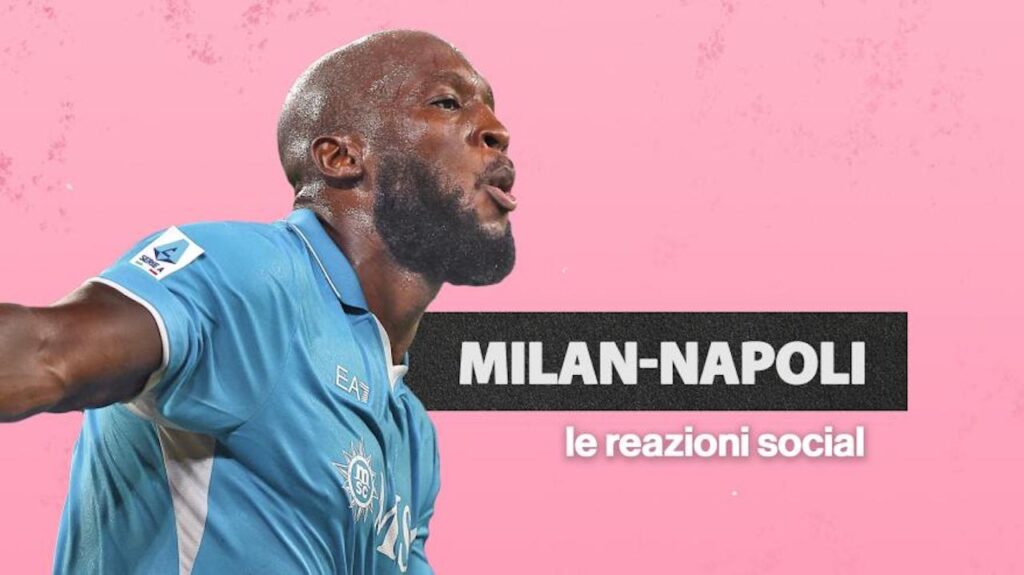 Milan-Napoli 0-2 Serie A 2024-2025 reazioni social
