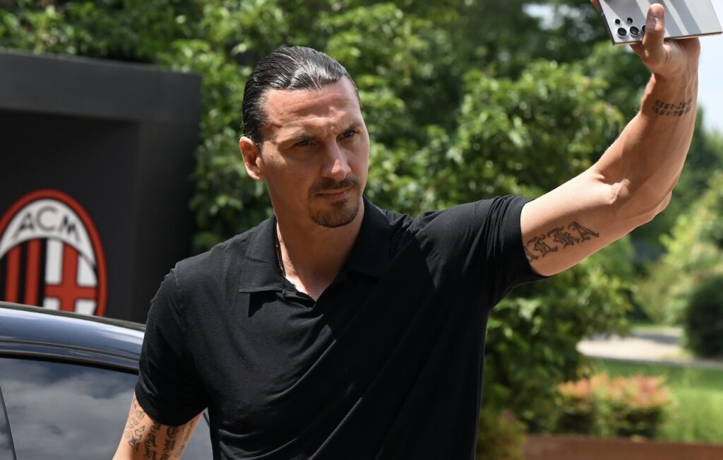 Zlatan Ibrahimovic RedBird AC Milan allenamento Milanello