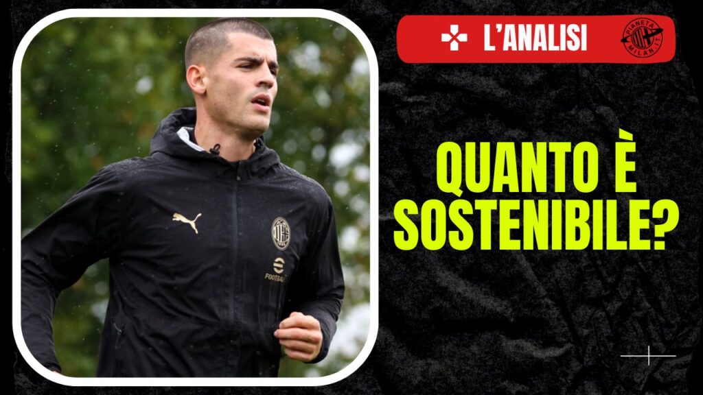 Alvaro Morata Milanello Allenamento AC Milan News