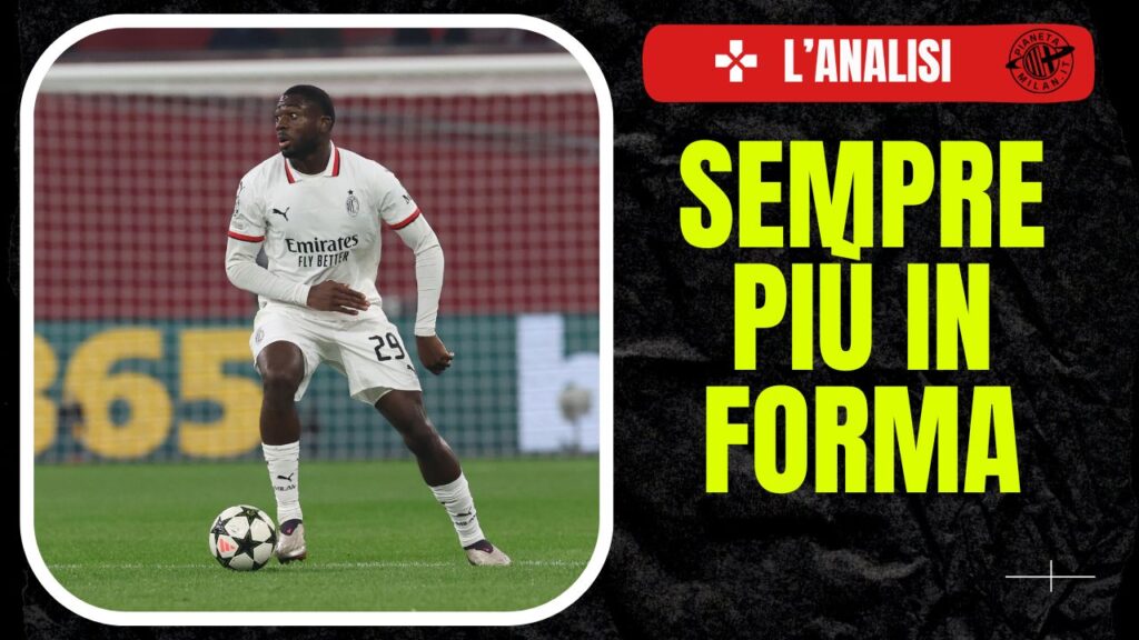Youssouf Fofana AC Milan Bayer Leverkusen-Milan 1-0 Champions League 2024-2025