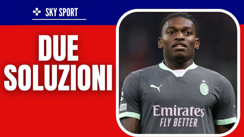 Rafael Leao AC Milan Milan-Bruges 3-1 Champions League 2024-2025