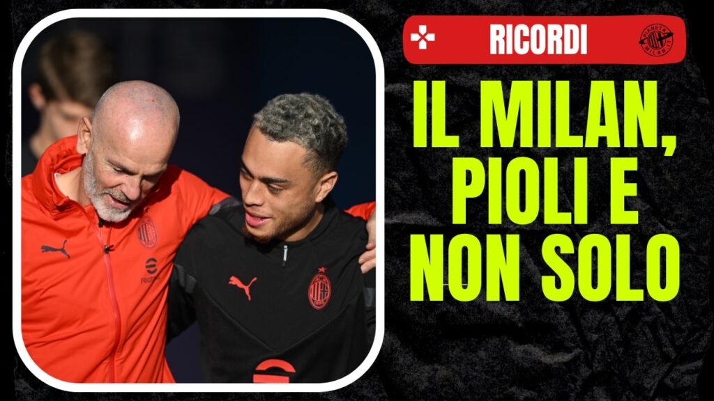 Stefano Pioli Dest AC Milan allenamento Milanello