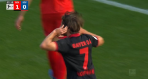 Milan, guarda il Leverkusen: si fa rimontare in campionato | VIDEO (screen Gazzetta.it)
