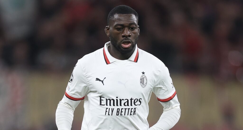Youssouf Fofana AC Milan Bayer Leverkusen-Milan 1-0 Champions League 2024-2025