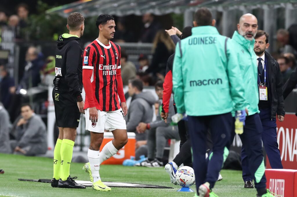 Tijjani Reijnders AC Milan Milan-Udinese 1-0 Serie A 2024-2025