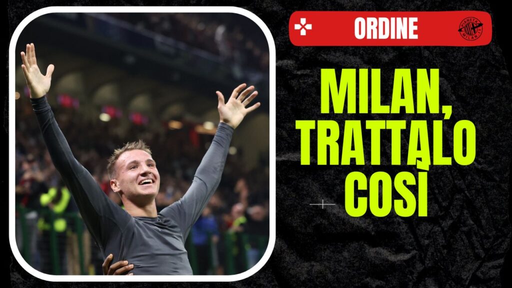 Francesco Camarda AC Milan Milan-Bruges 3-1 Champions League 2024-2025