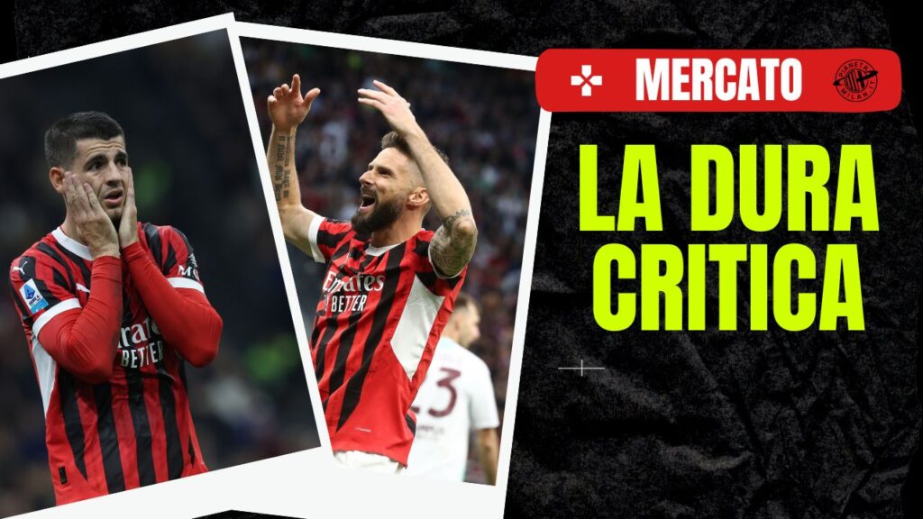 Alvaro Morata Milan-Napoli 0-2 Serie A News 2024-25 Giroud