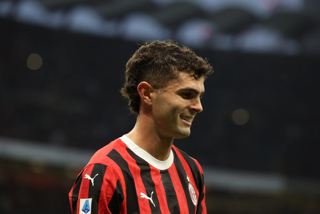 Christian Pulisic AC Milan Milan-Udinese 1-0 Serie A 2024-2025