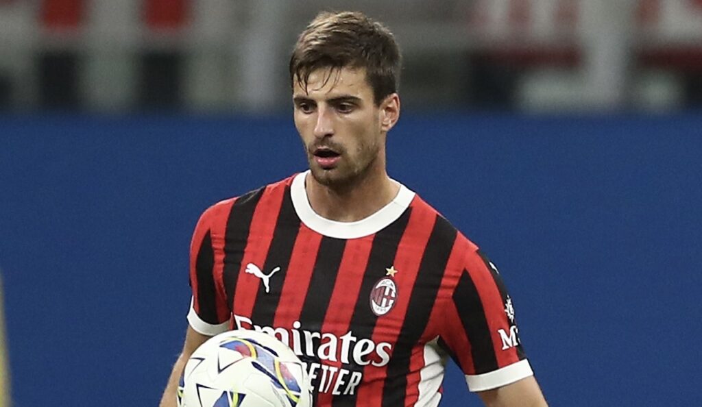 Matteo Gabbia AC Milan Milan-Lecce 3-0 Serie A 2024-2025