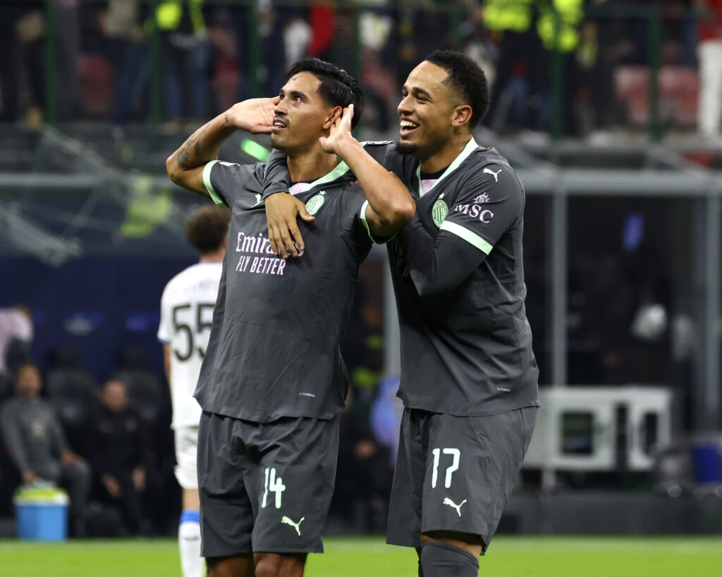 Tijjani Reijnders Milan-Bruges 3-1 Champions League News