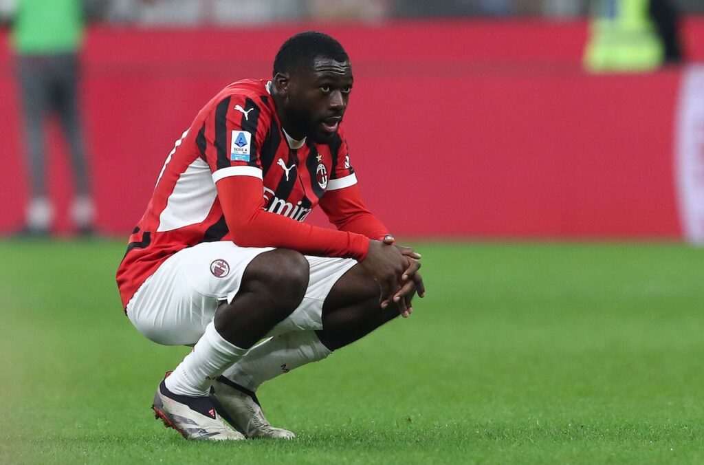 Youssouf Fofana AC Milan Milan-Napoli 0-2 Serie A 2024-2025