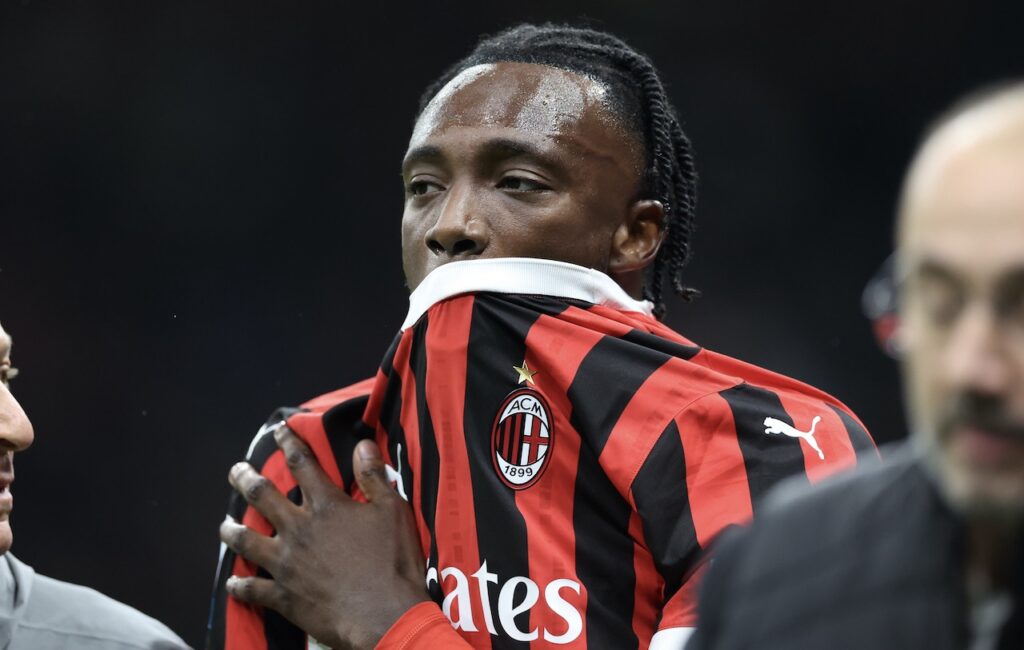 Infortunio Tammy Abraham AC Milan Milan-Udinese 1-0 Serie A 2024-2025