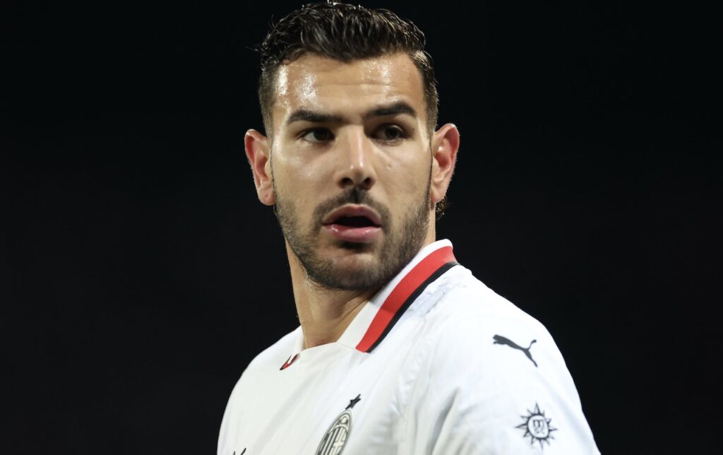Theo Hernández AC Milan Fiorentina-Milan 2-1 Serie A 2024-2025