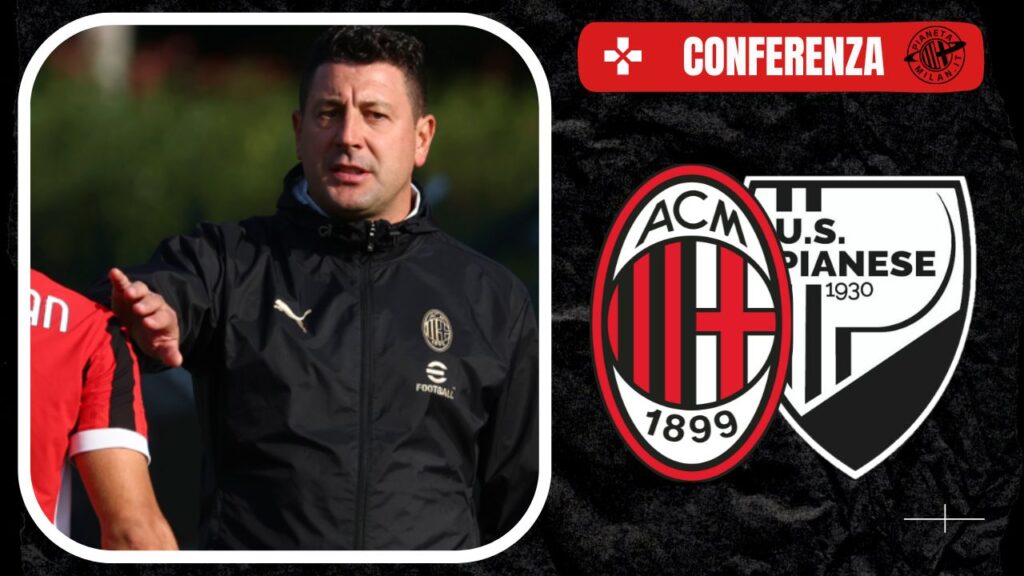 Serie C, la conferenza di Bonera post Milan Futuro-Pianese