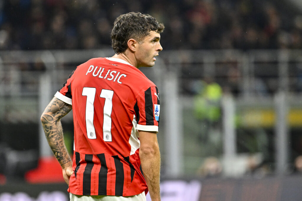 Christian Pulisic AC Milan Milan-Udinese 1-0 Serie A 2024-2025