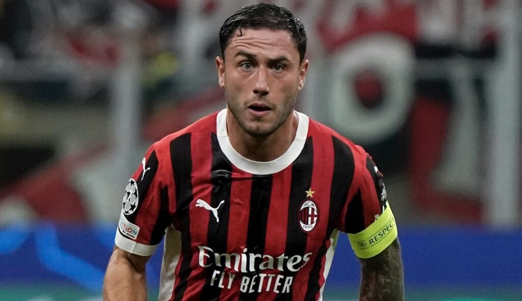 Davide Calabria AC Milan Milan-Liverpool 1-3 Champions League 2024-2025