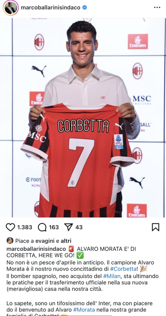 AC Milan Morata