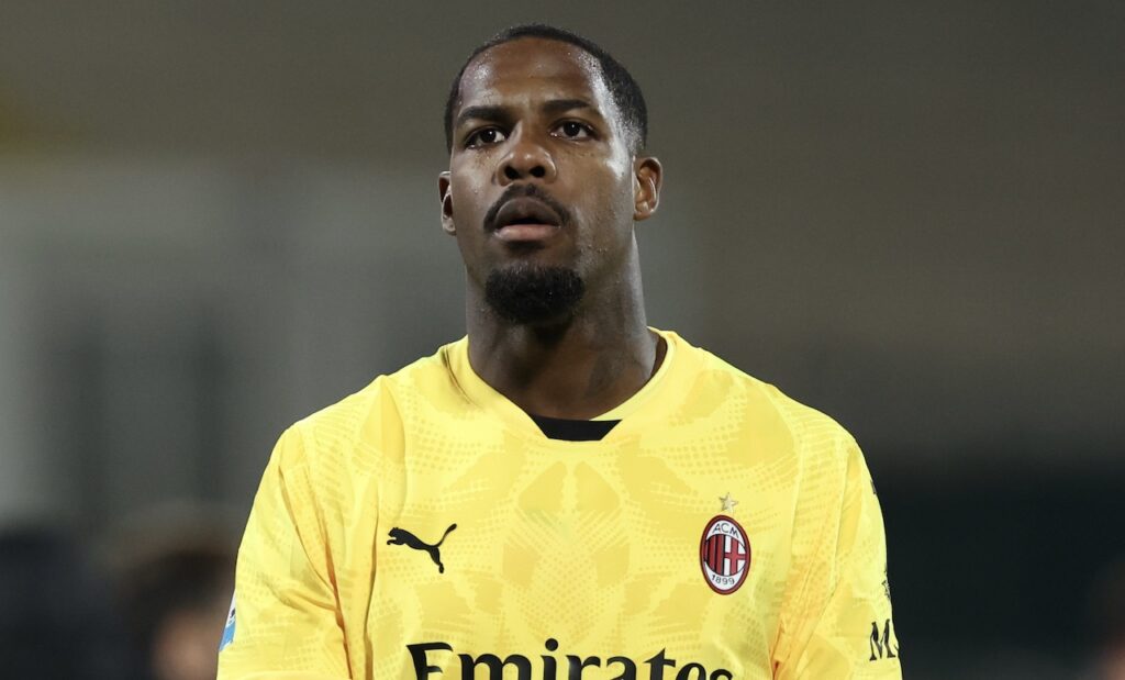 Mike Maignan AC Milan Fiorentina-Milan 2-1 Serie A 2024-2025