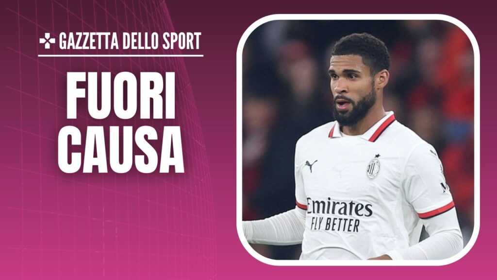 Fiorentina-Milan Serie A 2024-2025 infortuni