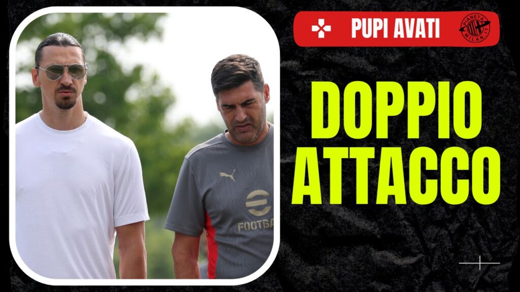 Paulo Fonseca Zlatan Ibrahimovic AC Milan allenamento Milanello