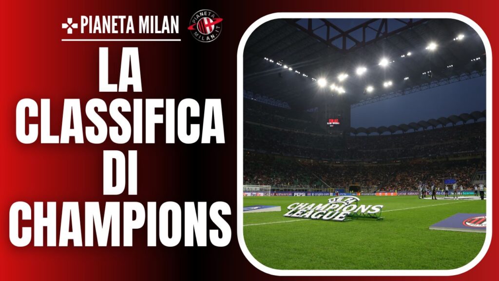 Champions League 2024-25, la classifica aggiornata AC Milan News