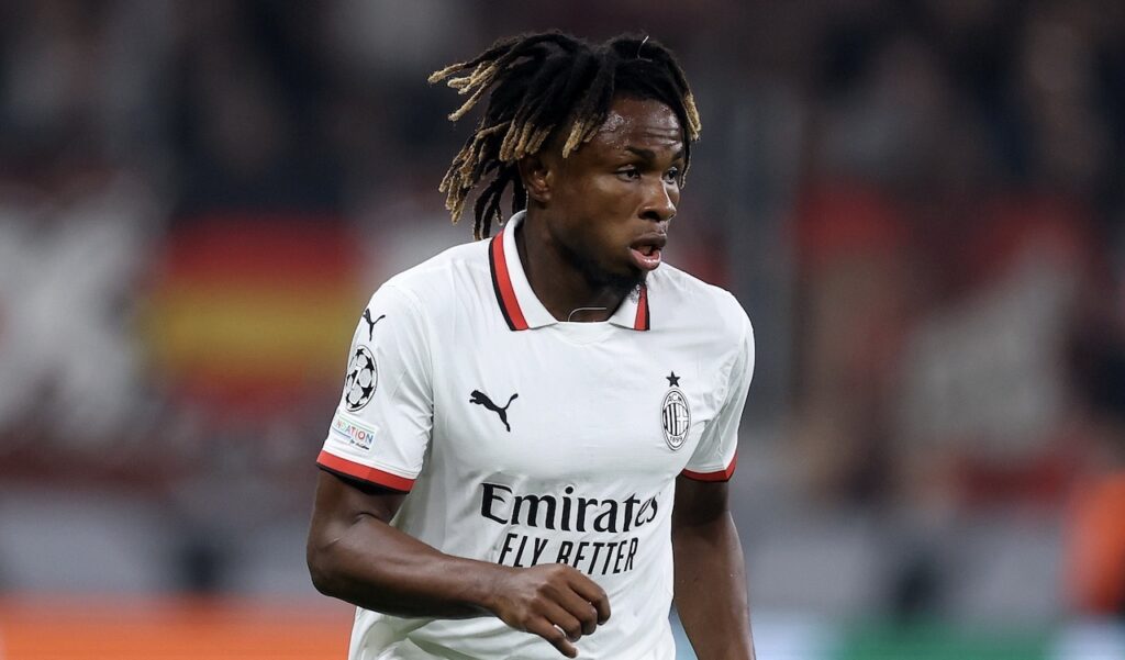 Samuel Chukwueze AC Milan Bayer Leverkusen-Milan 1-0 Champions League 2024-2025