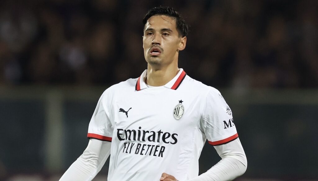 Tijjani Reijnders AC Milan Fiorentina-Milan 2-1 Serie A 2024-2025