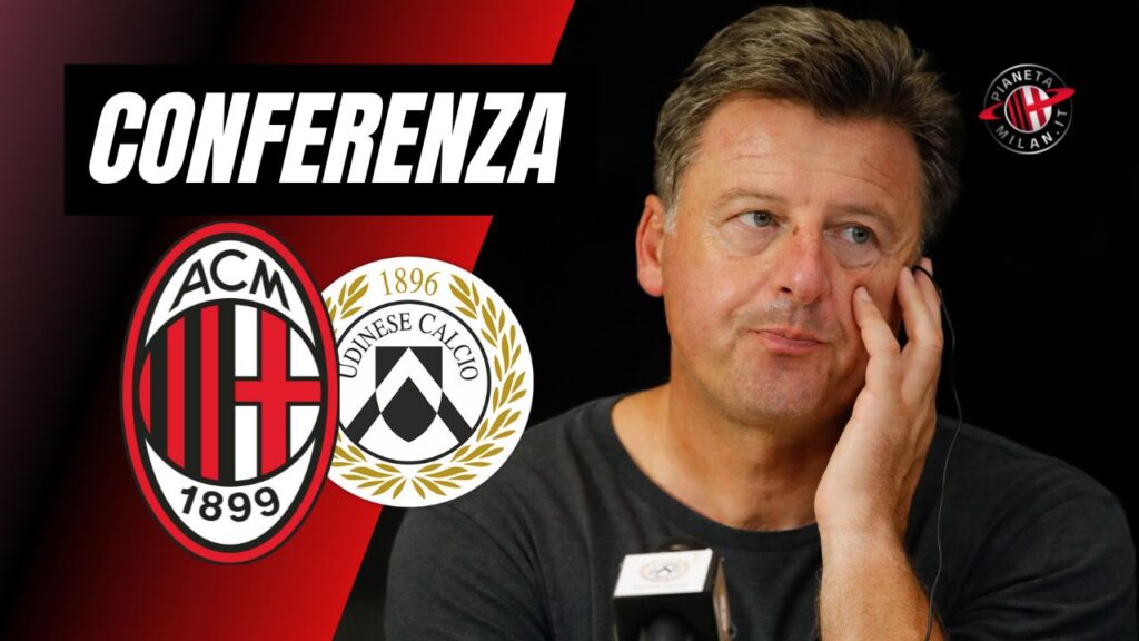 Conferenza stampa Kosta Runjaic Udinese Milan-Udinese Serie A 2024-2025