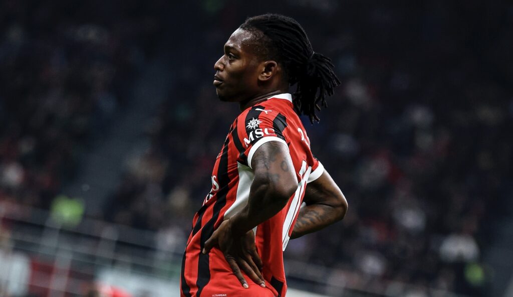 Rafael Leao AC Milan Milan-Napoli 0-2 Serie A 2024-2025