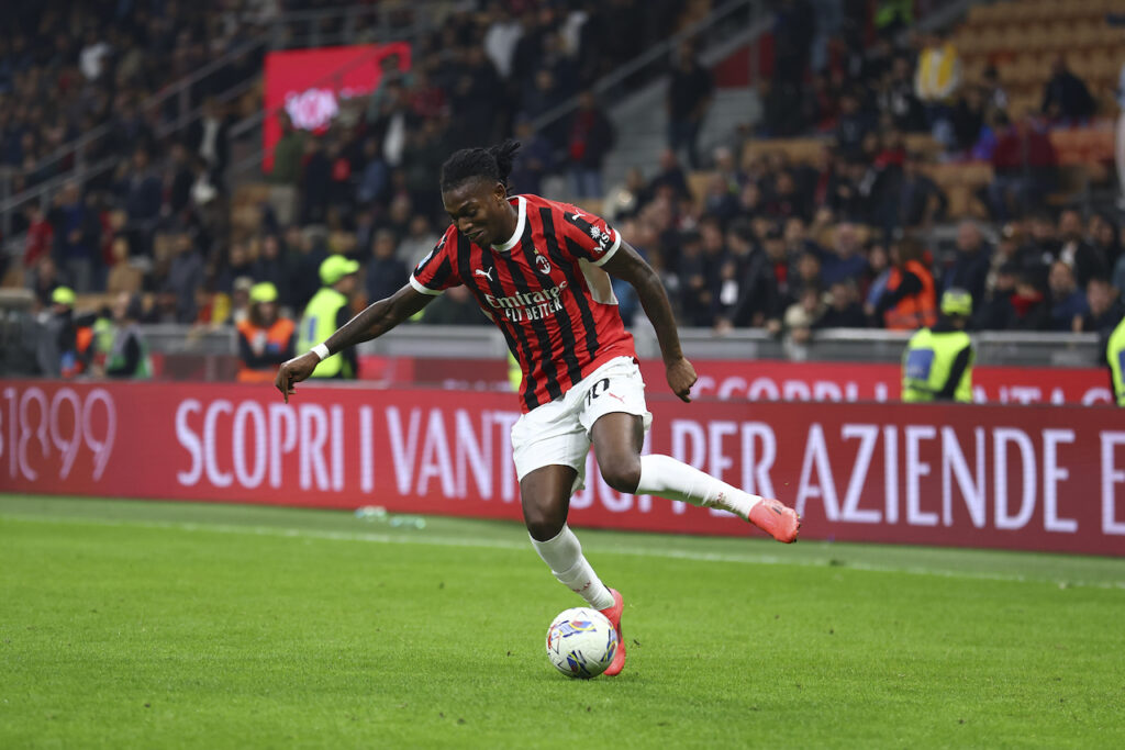 Rafael Leao AC Milan Milan-Napoli 0-2 Serie A 2024-2025