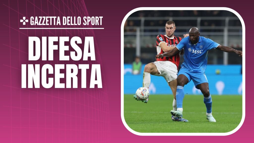 Milan-Napoli 0-2 Serie A 2024-2025 Pavlovic Maignan