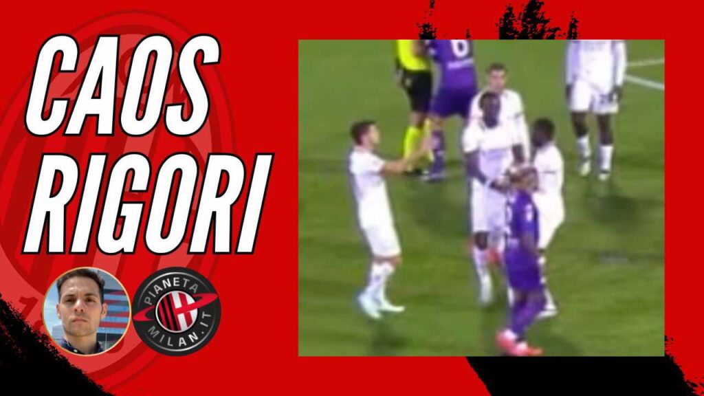 Fiorentina-Milan 2-1 Serie A 2024-2025 rigori