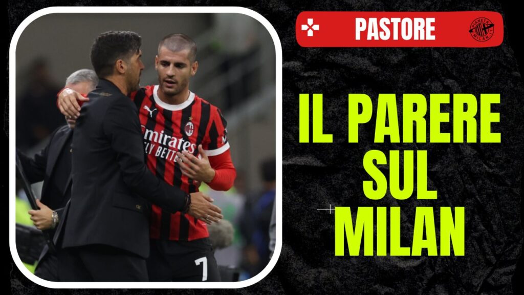 Álvaro Morata AC Milan Milan-Lecce 3-0 Serie A 2024-2025 Fonseca