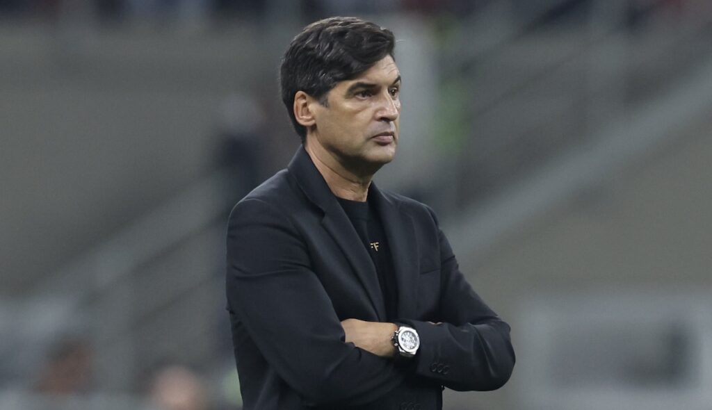 Paulo Fonseca AC Milan Milan-Napoli 0-2 Serie A 2024-2025