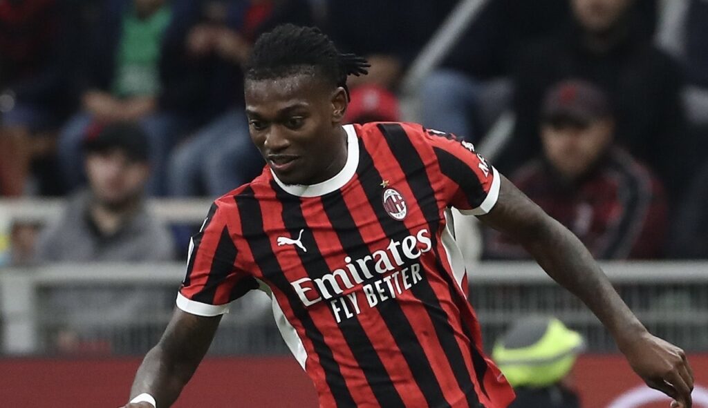 Rafael Leao AC Milan Milan-Napoli 0-2 Serie A 2024-2025