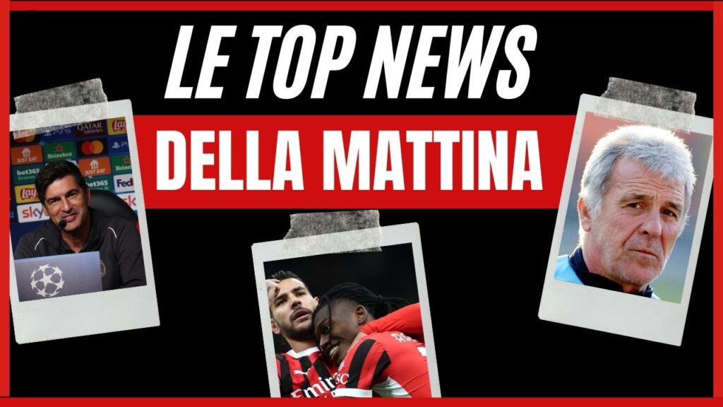 Top News Milan-Bruges Champions League mattina 22 ottobre 2024