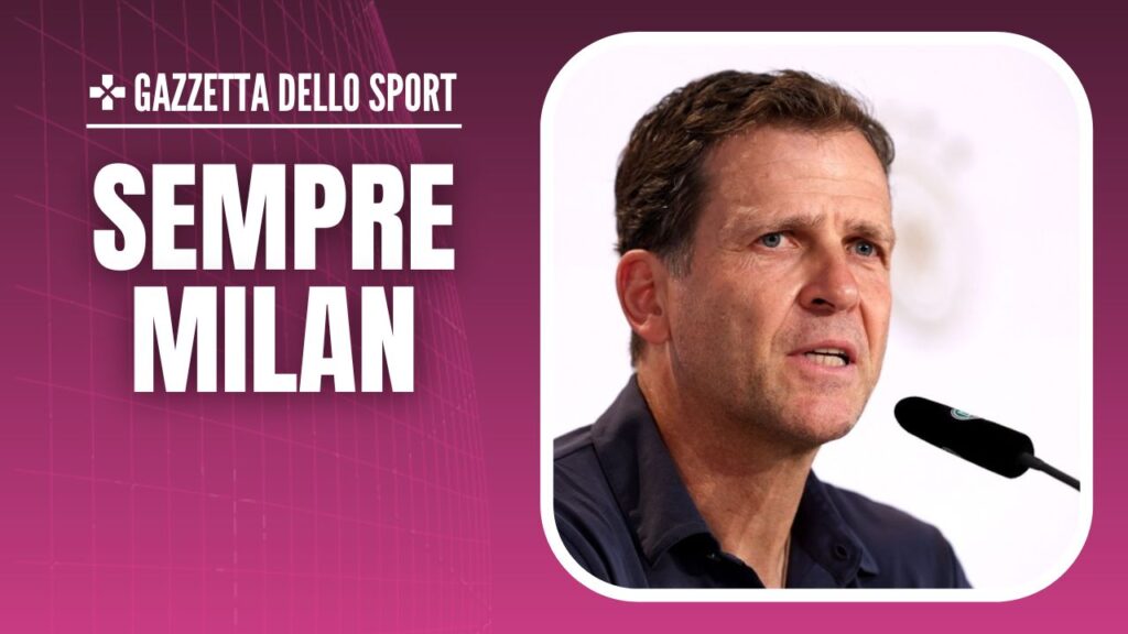 AC Milan intervista Oliver Bierhoff