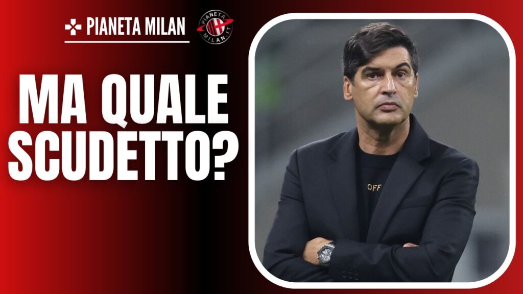 Paulo Fonseca AC Milan Milan-Napoli 0-2 Serie A 2024-2025