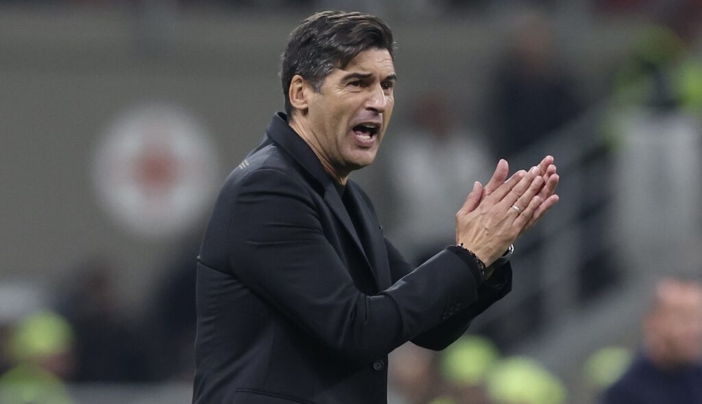 Paulo Fonseca AC Milan Milan-Bruges 3-1 Champions League 2024-2025