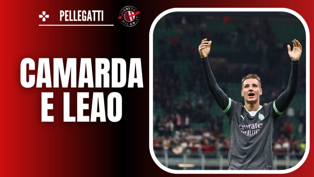 Francesco Camarda AC Milan Milan-Bruges 3-1 Champions League 2024-2025