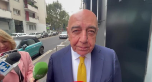 Chi vince il campionato? Galliani dice la sua con il sorriso | VIDEO (screen Gazzetta.it)