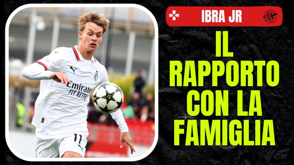 Maximilian Ibrahimovic, figlio di Zlatan Ibrahimovic e attaccante del Milan Primavera (Getty images)