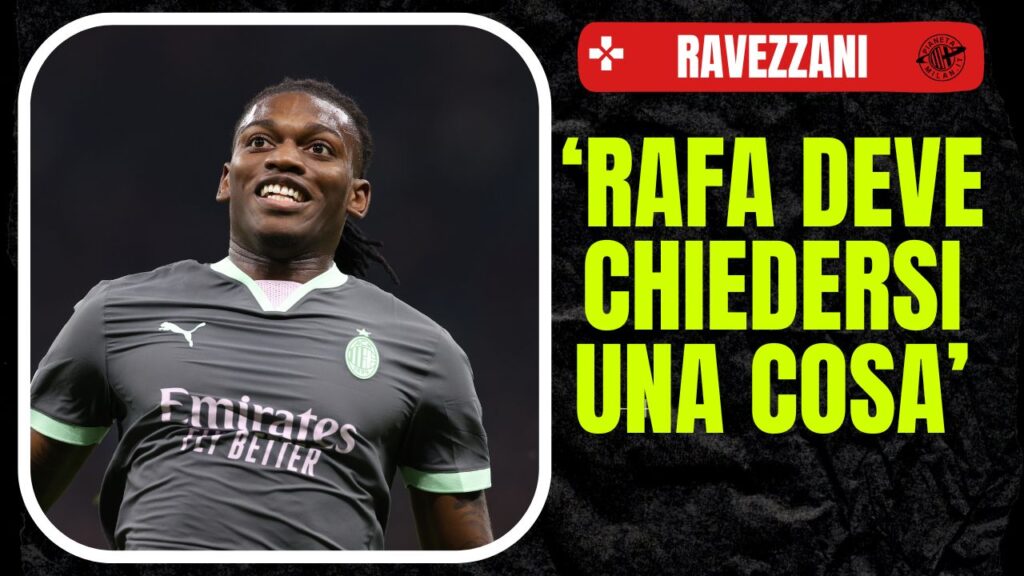 sostituzione Rafael Leao AC Milan Milan-Bruges 3-1 Champions League 2024-2025