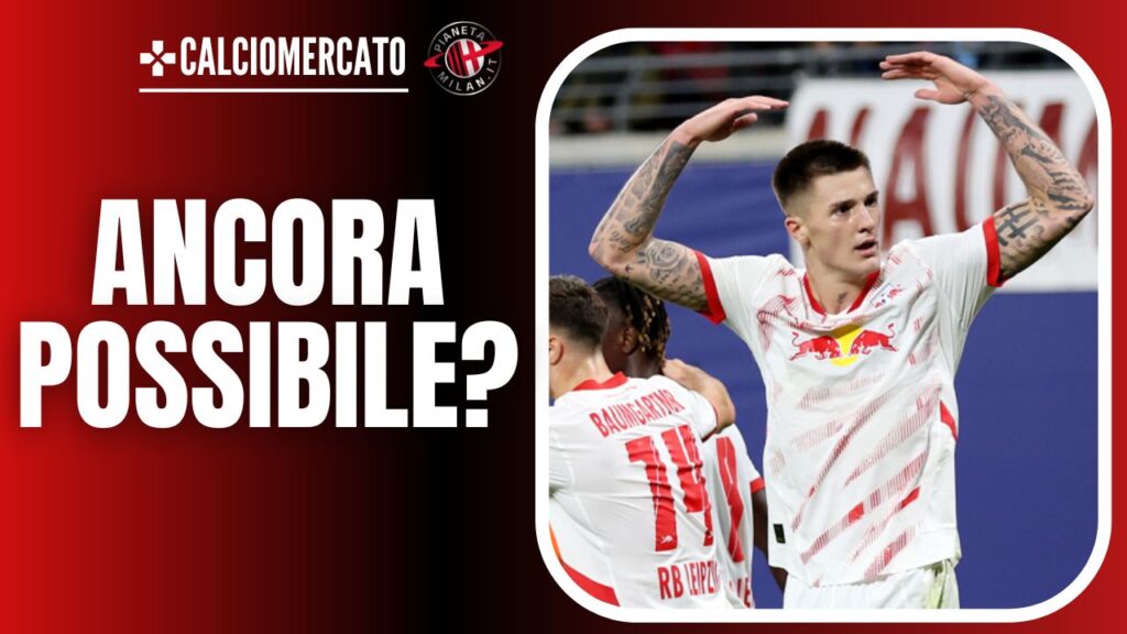 Benjamin Sesko RB Lipsia Calciomercato AC Milan rinnovo