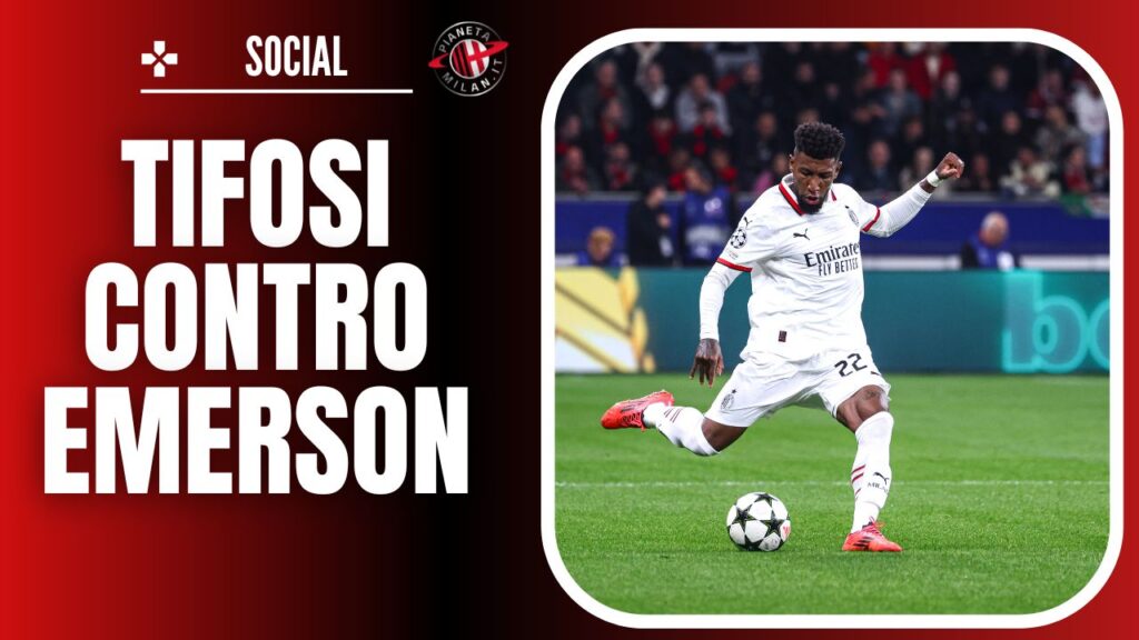 Emerson Royal AC Milan Bayer Leverkusen-Milan 1-0 Champions League 2024-2025
