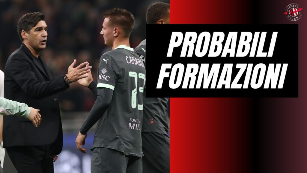 Probabili formazioni Cagliari-Milan Serie A News