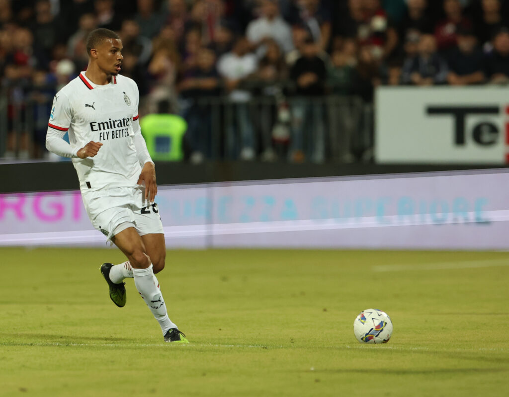 Malick Thiaw AC Milan Cagliari-Milan 3-3 Serie A 2024-2025