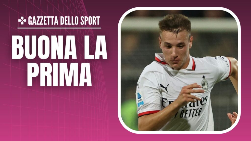 Francesco Camarda AC Milan Cagliari-Milan 3-3 Serie A 2024-2025