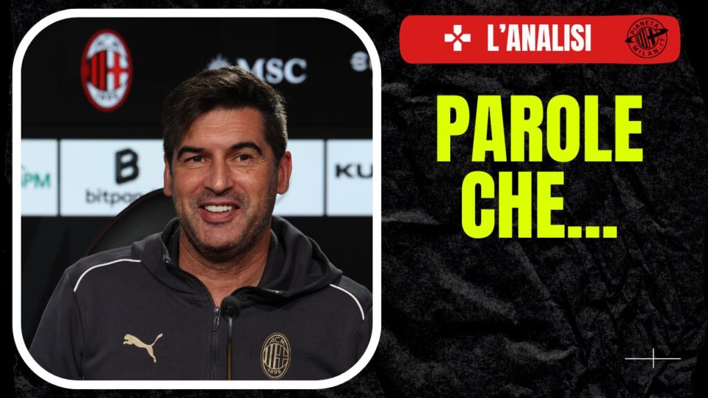 Paulo Fonseca AC Milan conferenza stampa Milanello