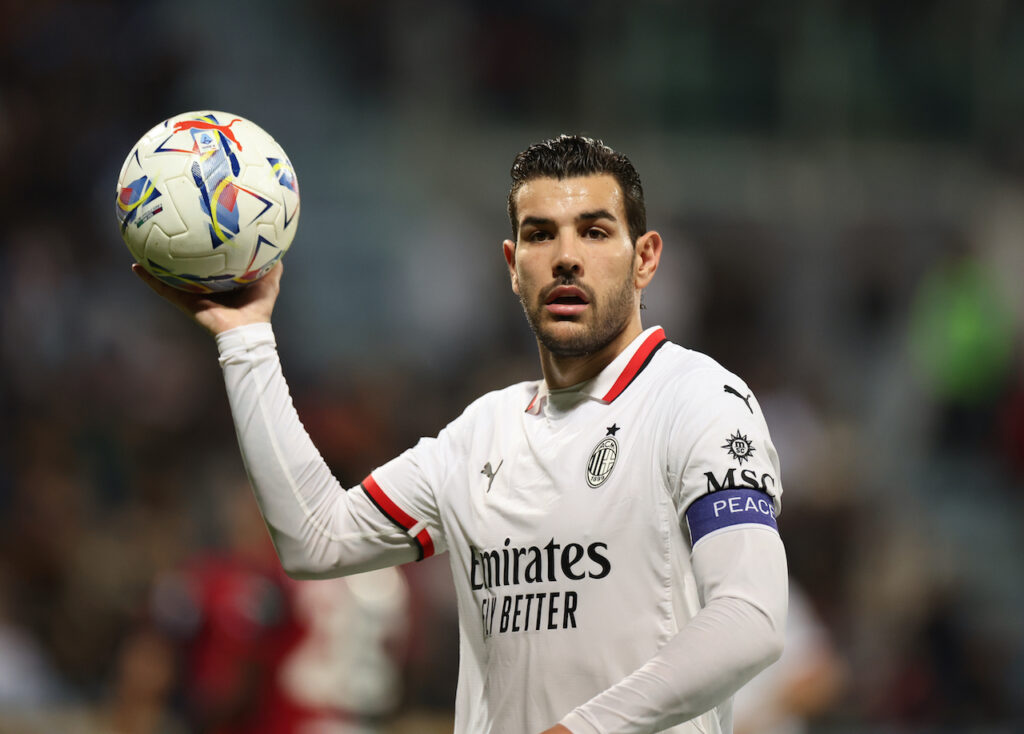 Theo Hernández AC Milan Cagliari-Milan 3-3 Serie A 2024-2025